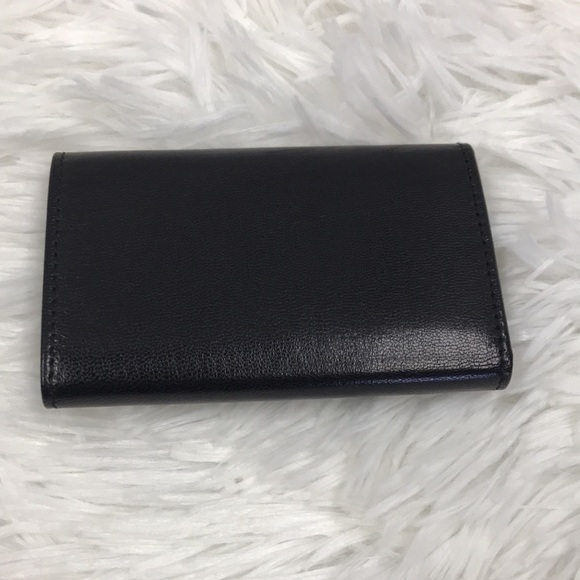 GUCCI LEATHER 6 KEY & CARD HOLDER BLK EUC - Picture 2 of 12